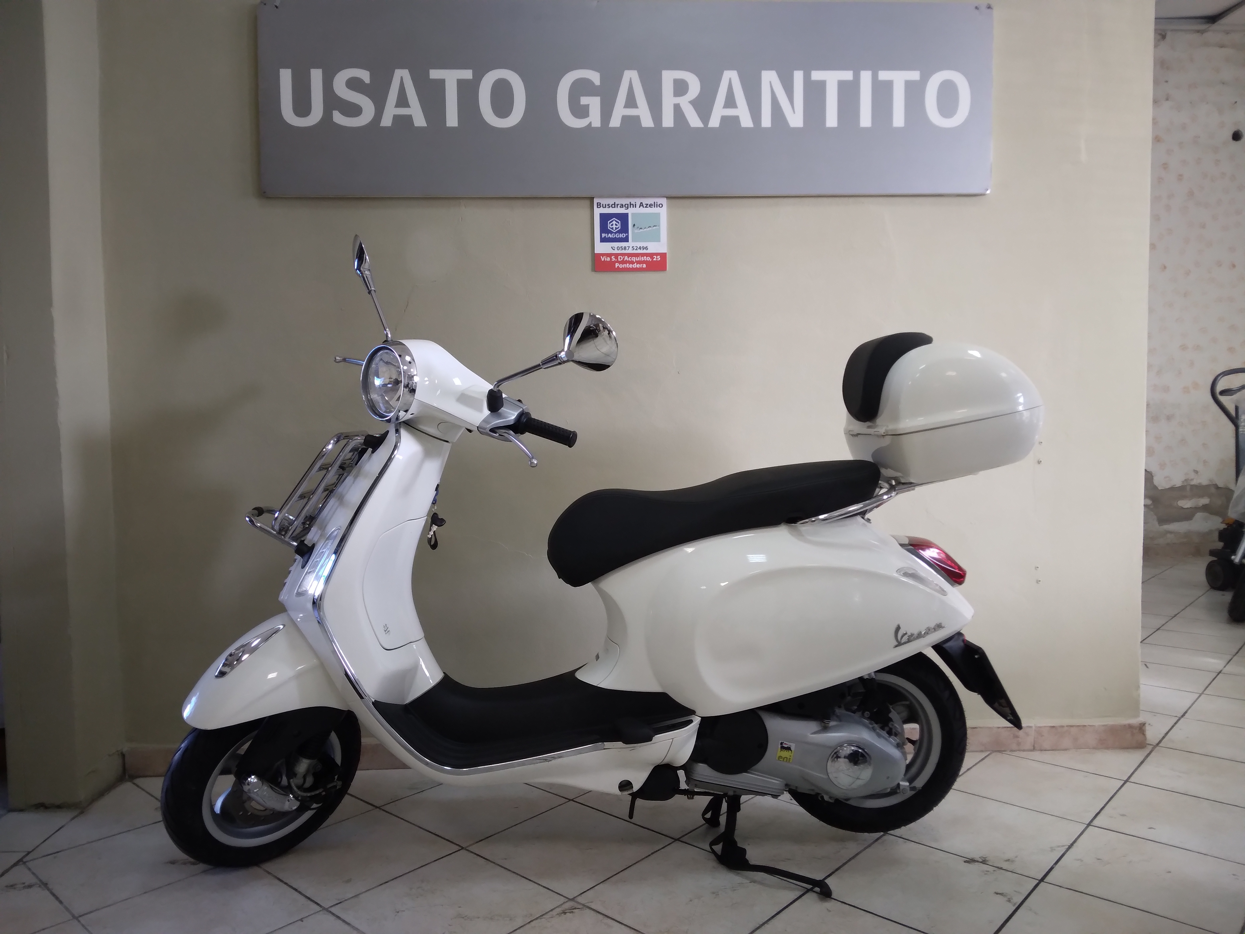 Vespa Primavera 150 3V i.e , bianca, 2015