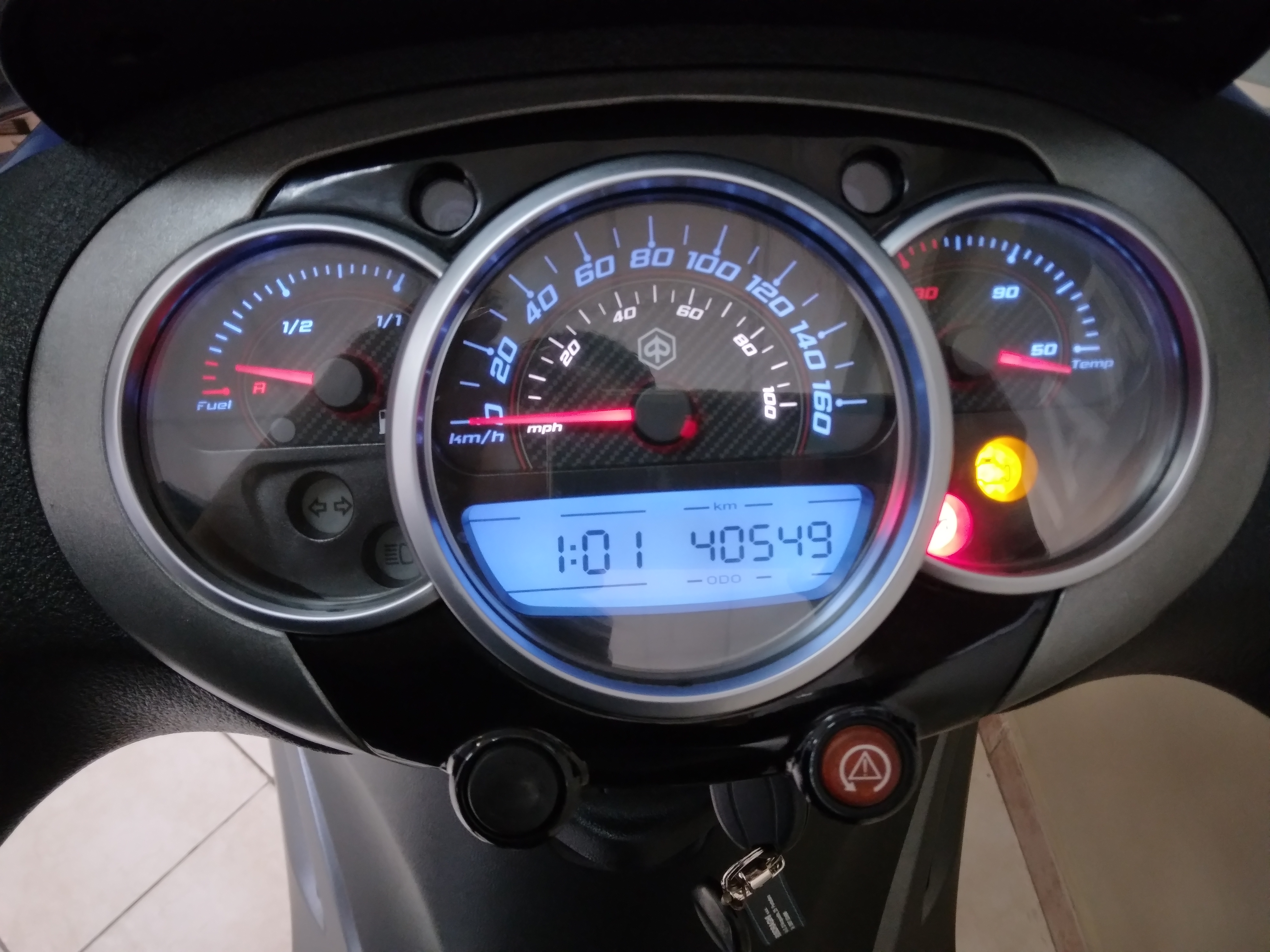 Piaggio Beverly 300 i.e ABS , blu, 2018, 40549km