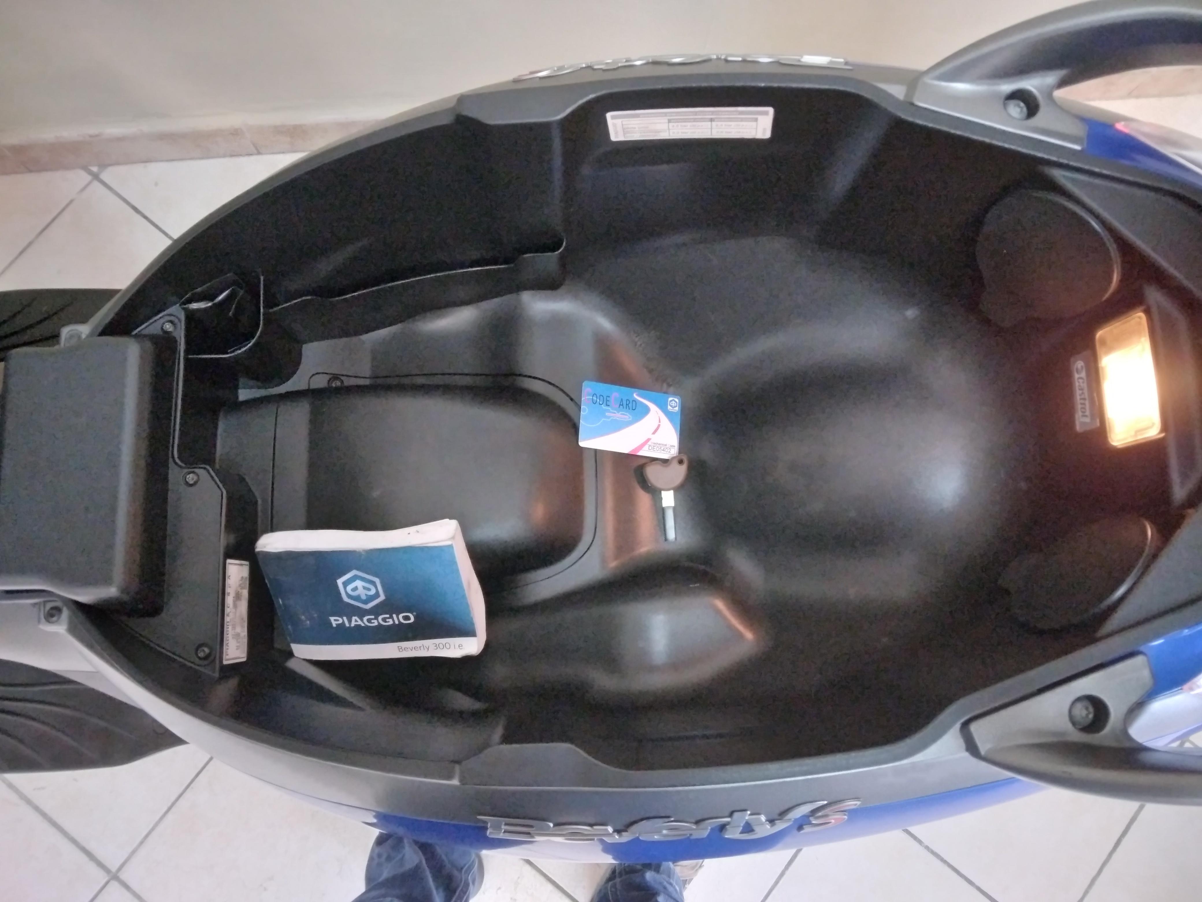 Piaggio Beverly 300 i.e ABS , blu, 2018, 40549km