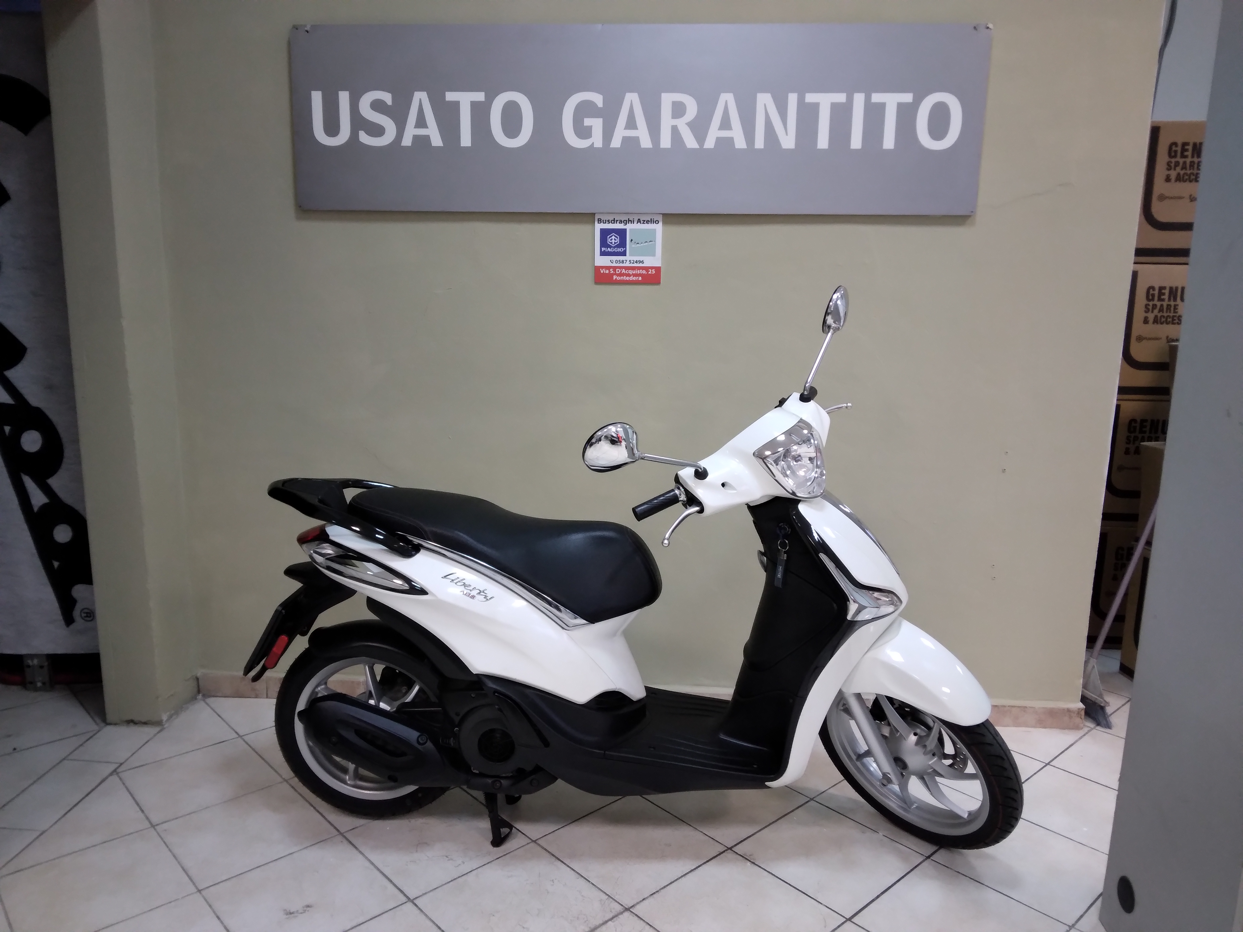 Piaggio Liberty 125 ABS , bianco, 2021, 35913km