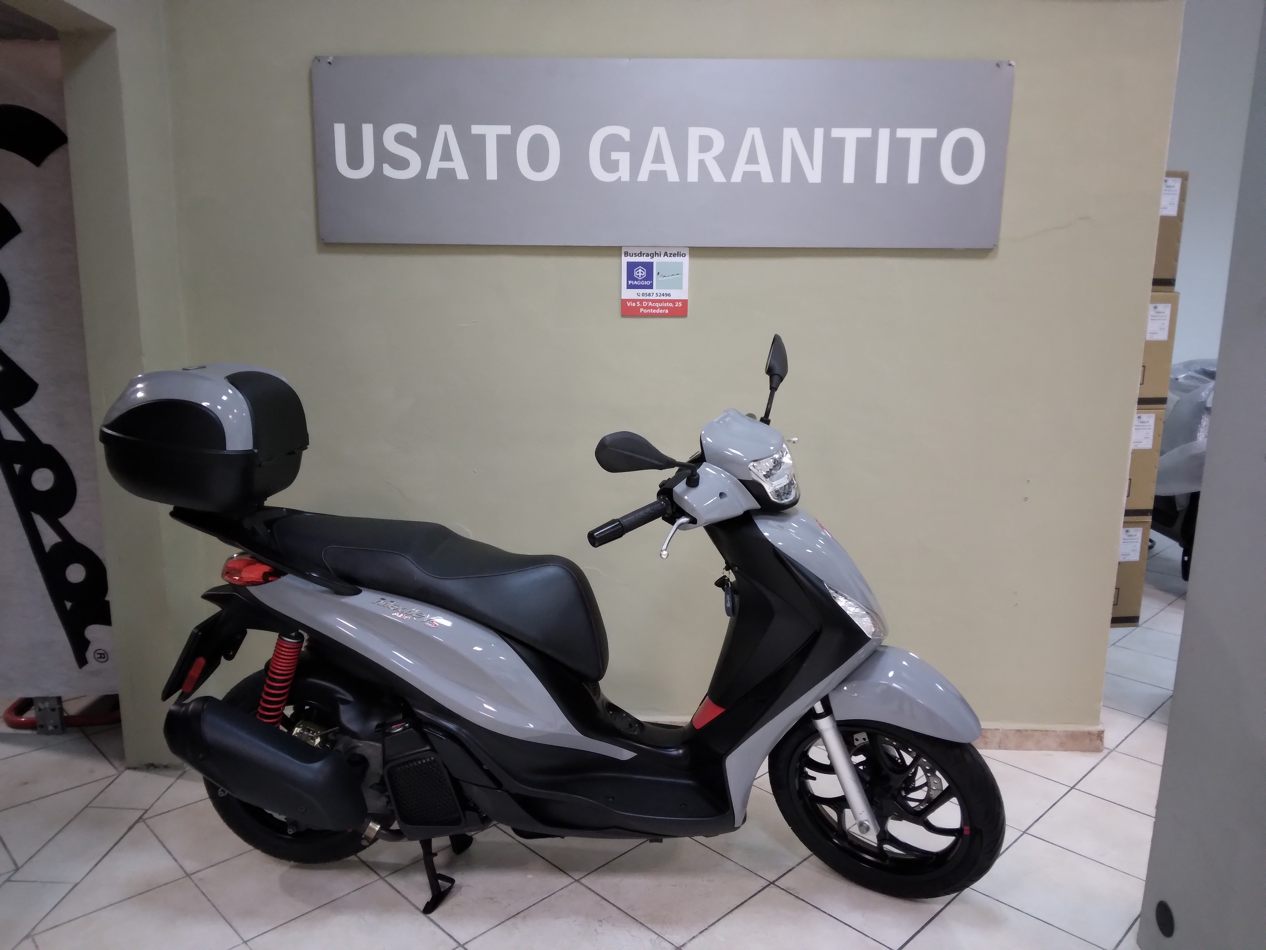 Piaggio Medley 125 S, grigio, 2020, 12155km