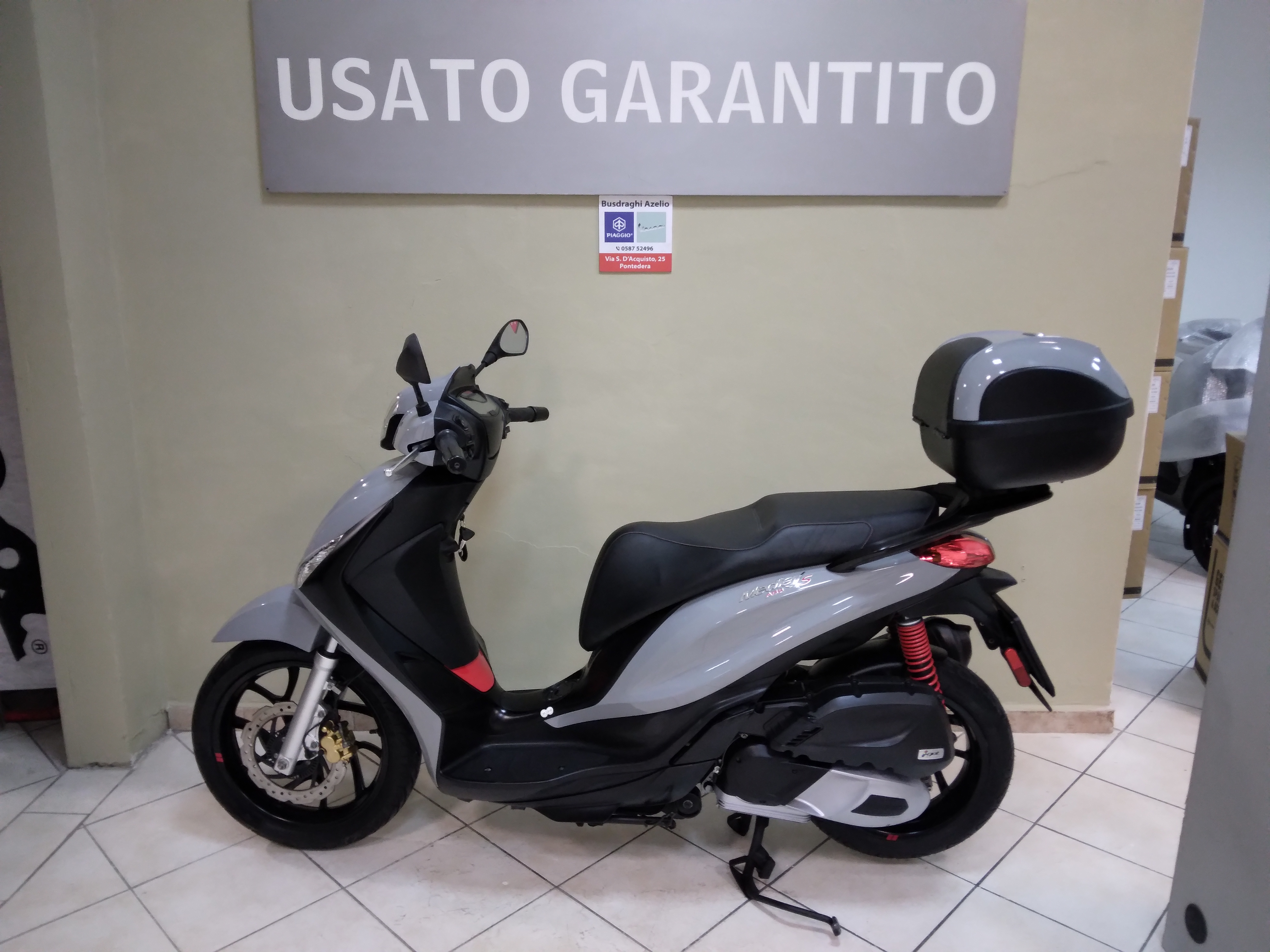 Piaggio Medley 125 S, grigio, 2020, 12155km