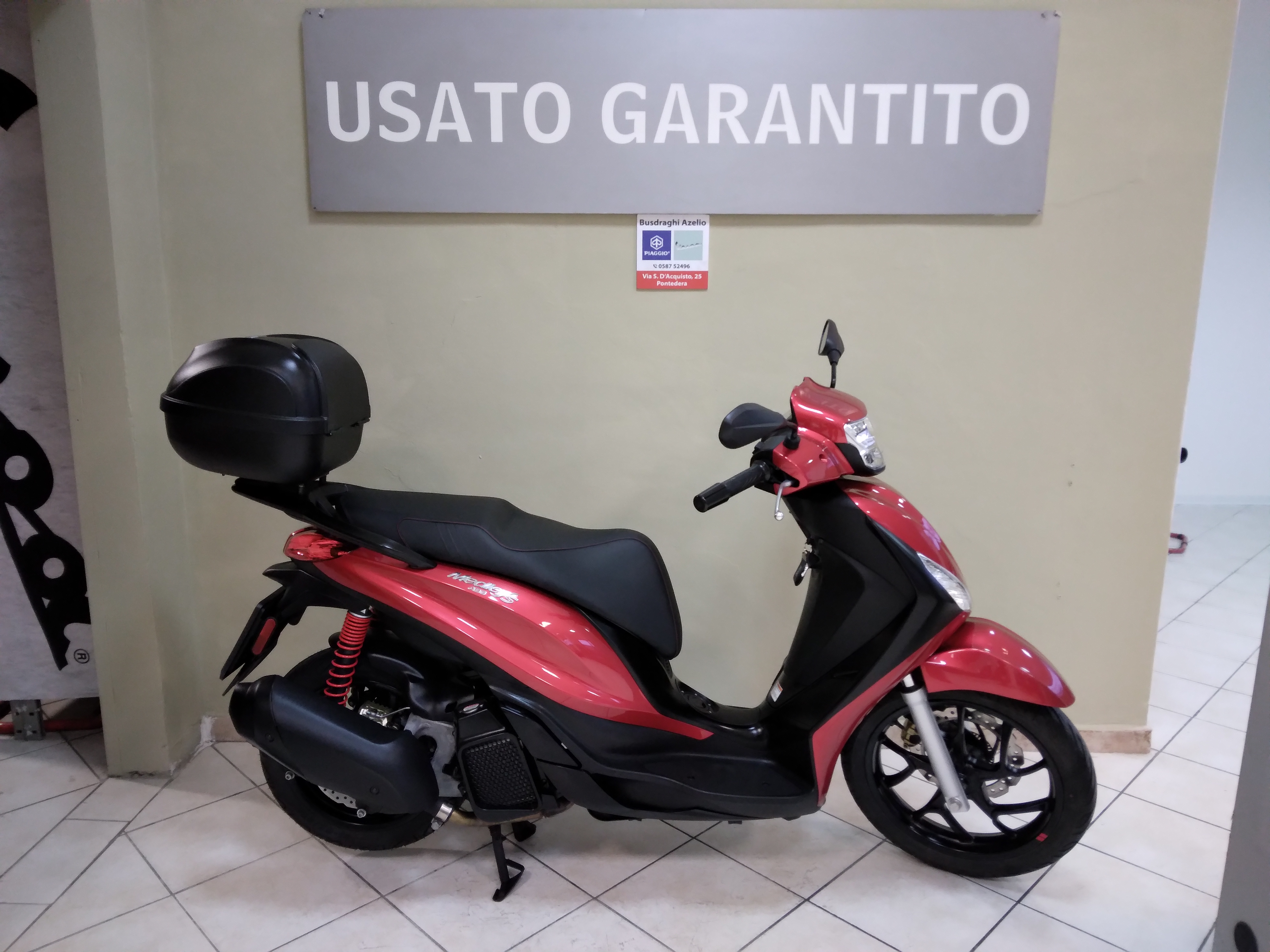 Piaggio Medley 125 ABS, rosso, 2024, 11886km