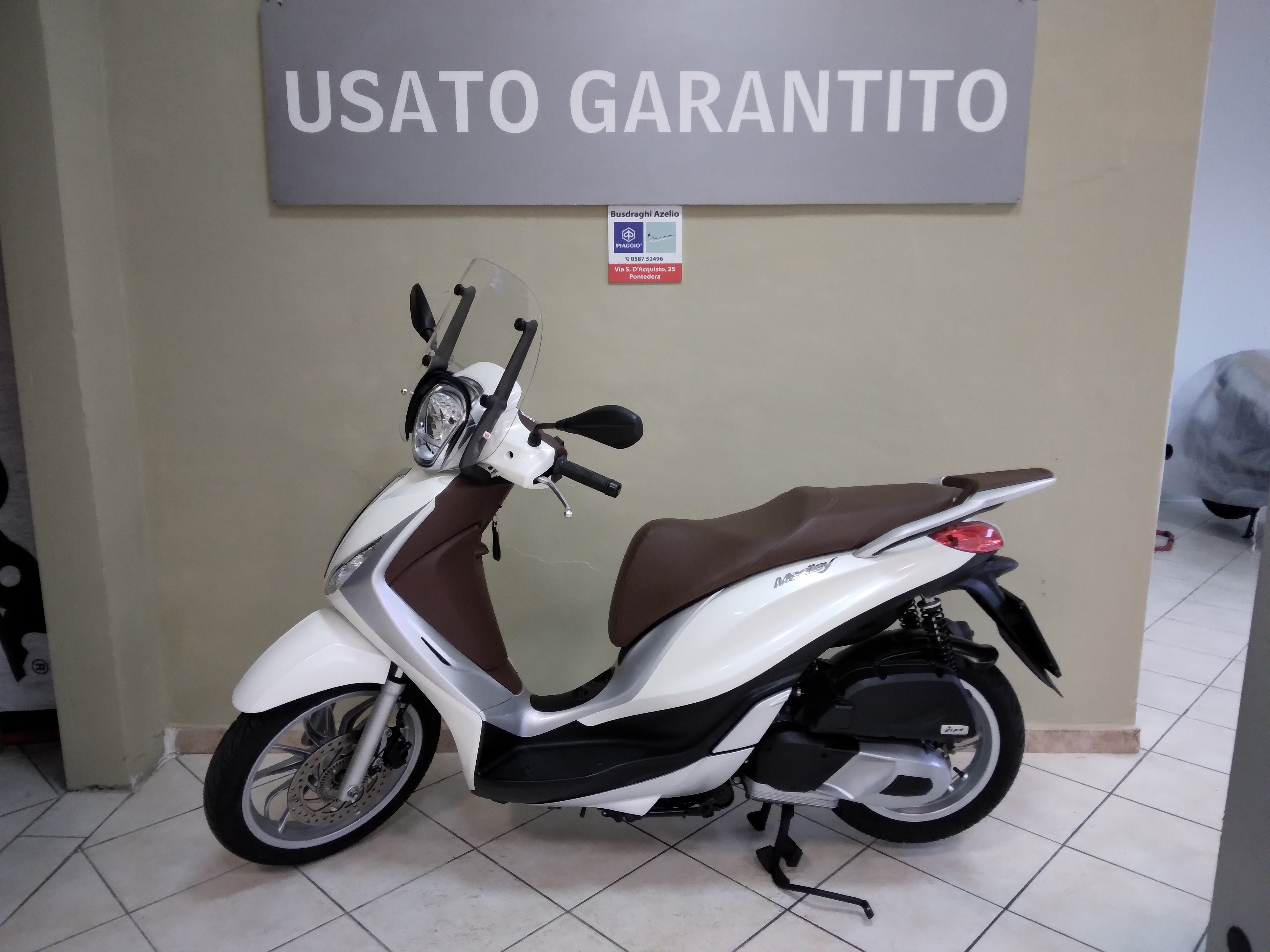 Piaggio Medely 150 ABS, bianco, 2016, 32473km