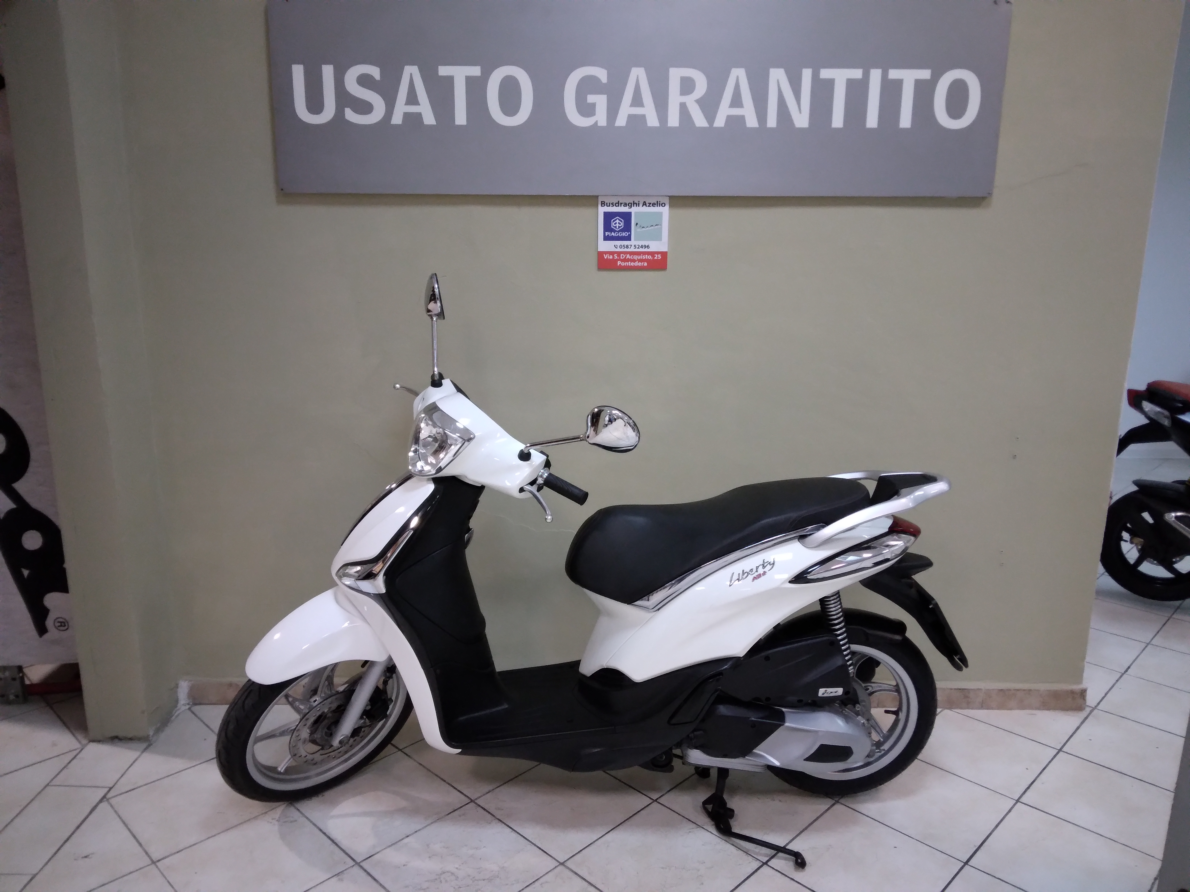 Piaggio Liberty 150 ABS, bianco luna, e5, 16058km