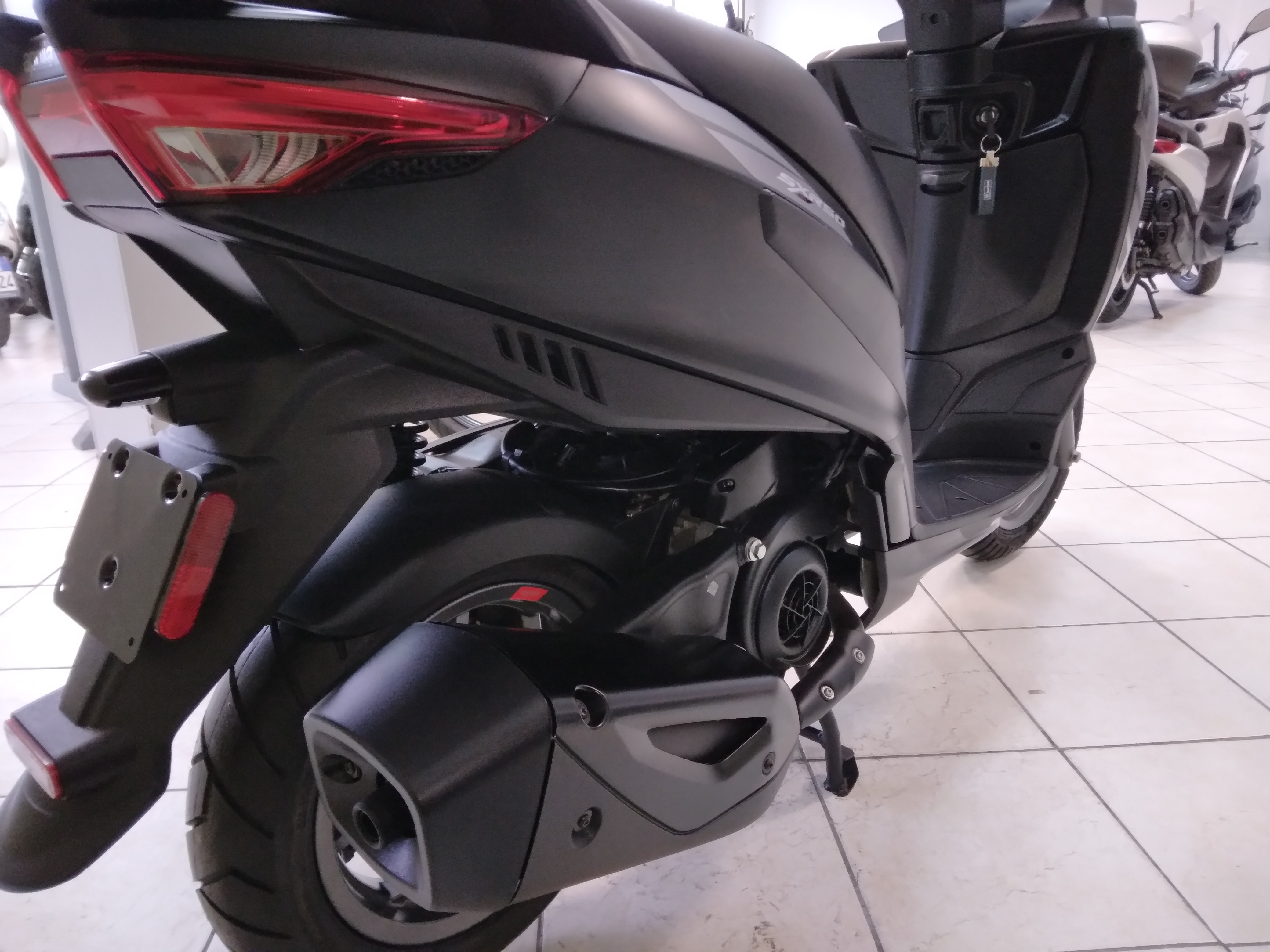 Aprilia Sxr 50, enigma black, 2022, 7769km