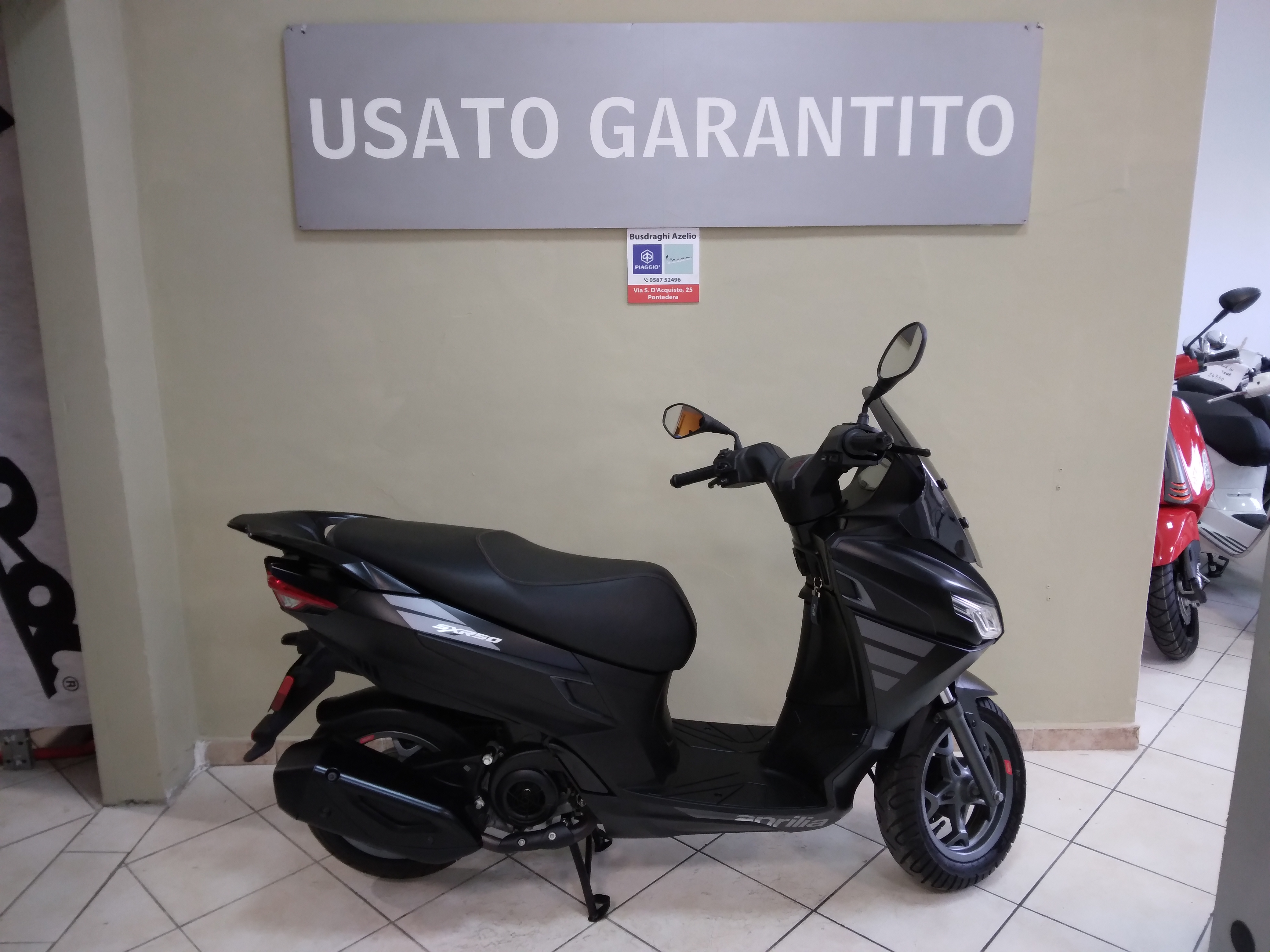 Aprilia Sxr 50, enigma black, 2022, 7769km