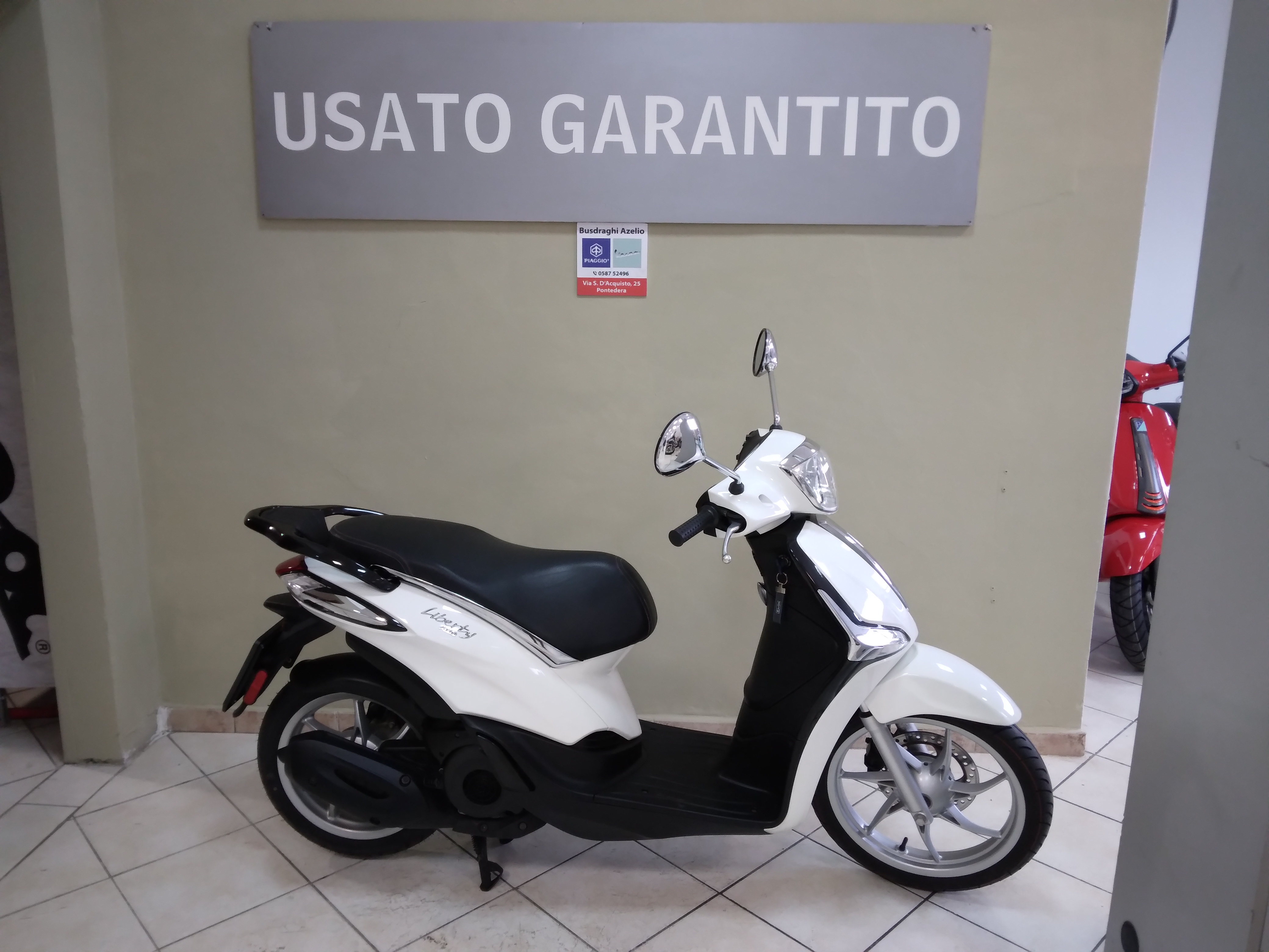 Piaggio Liberty 125 ABS, bianco luna, 2021, 35914k