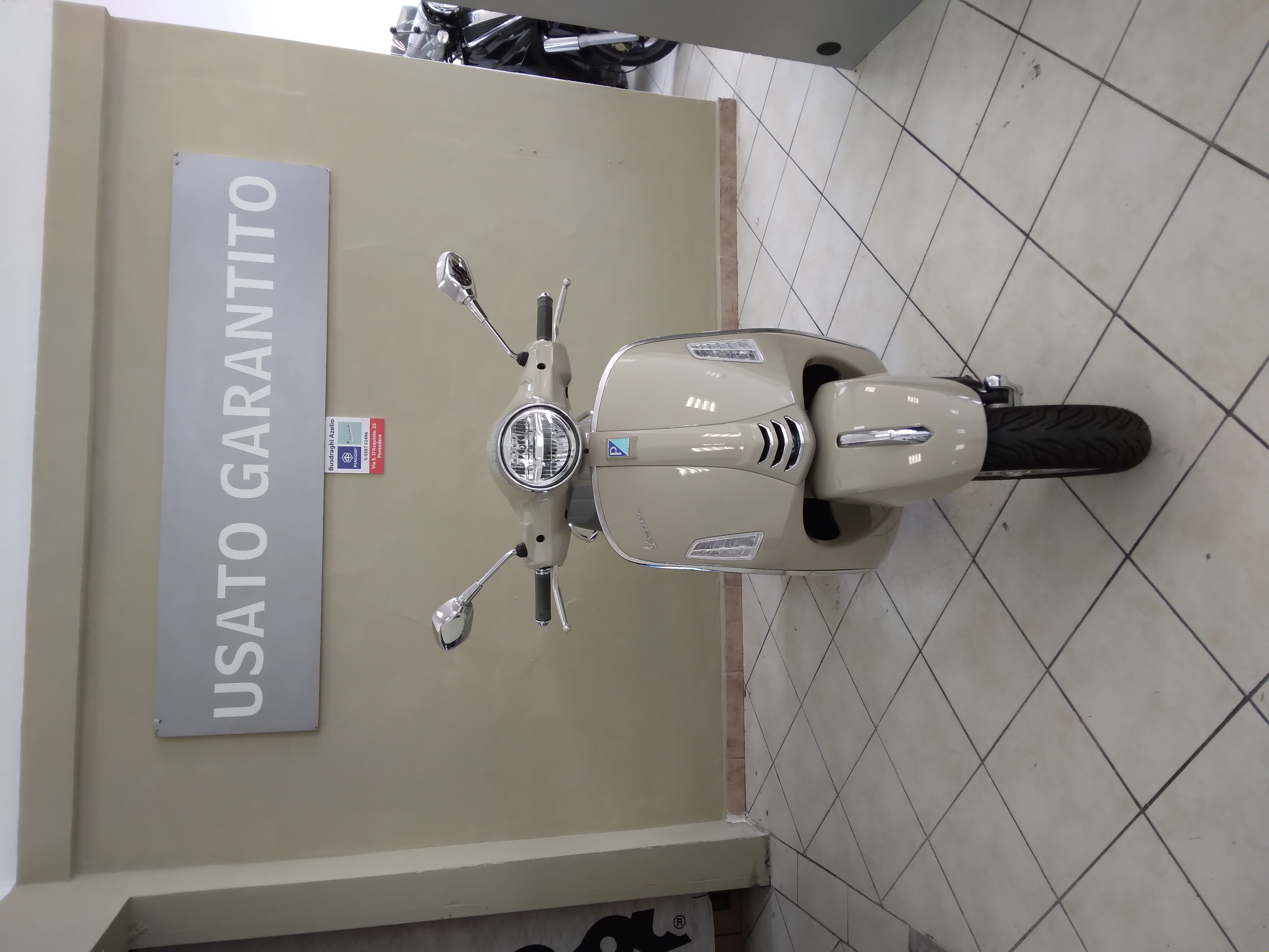 Vespa GTS 125, 2025, beige, 73km