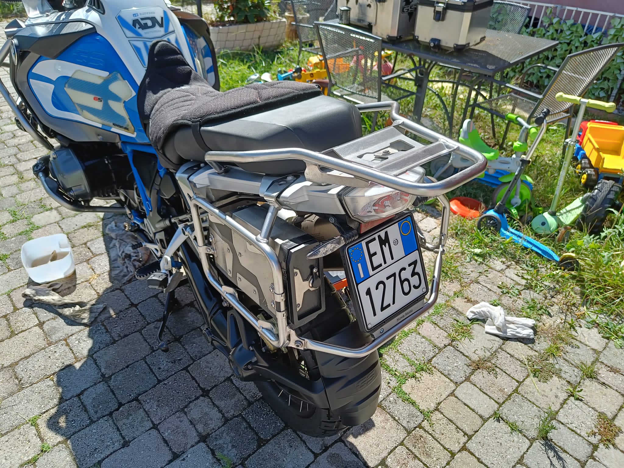 BMW R1200GS ADVENTURE LC Peinture Kit Sacoche Pour Réservoir 5-teilig - Foto 3