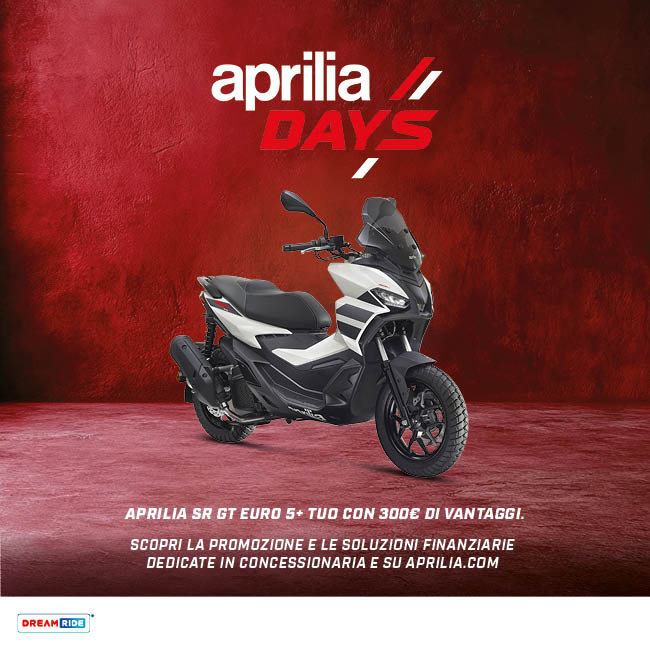 Promo Aprile Aprilia SR GT