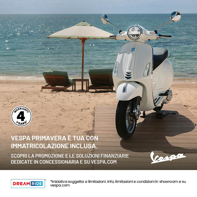 Promo Luglio Vespa Primavera