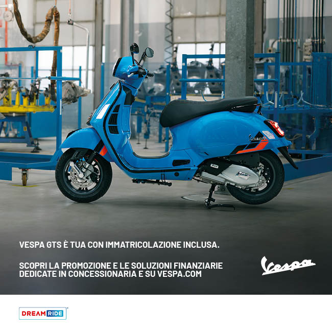 Promo Maggio Vespa GTS