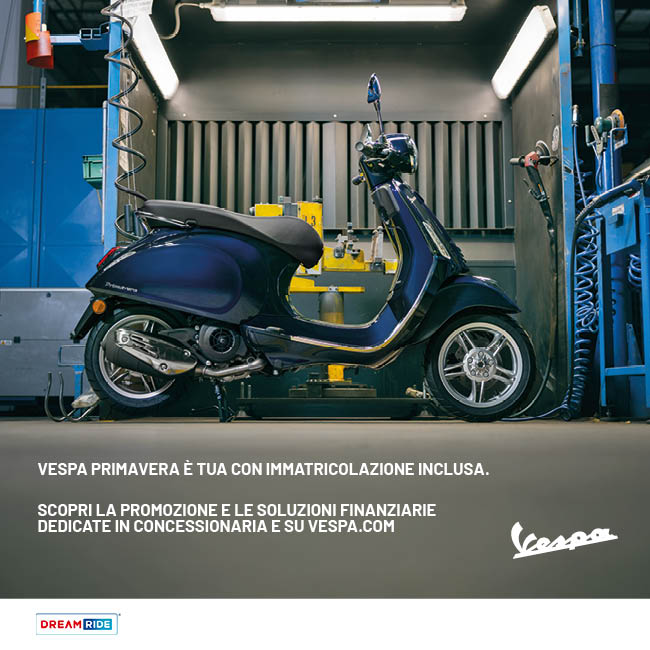 Promo Maggio Vespa Primavera
