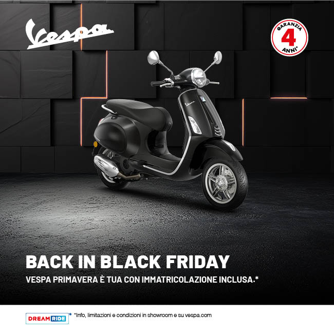Promo Novembre Vespa Primavera