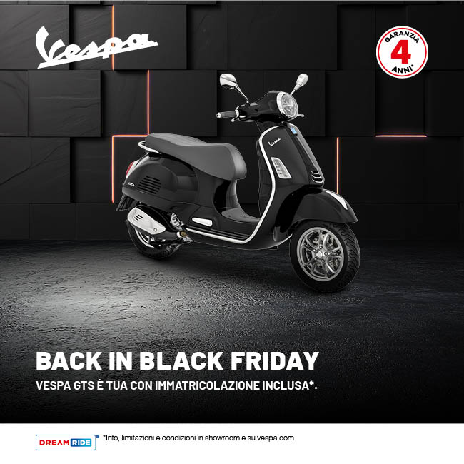 Promo Novembre Vespa GTS