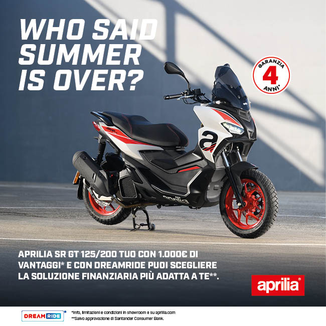 Promo Ottobre SR GT 125-200