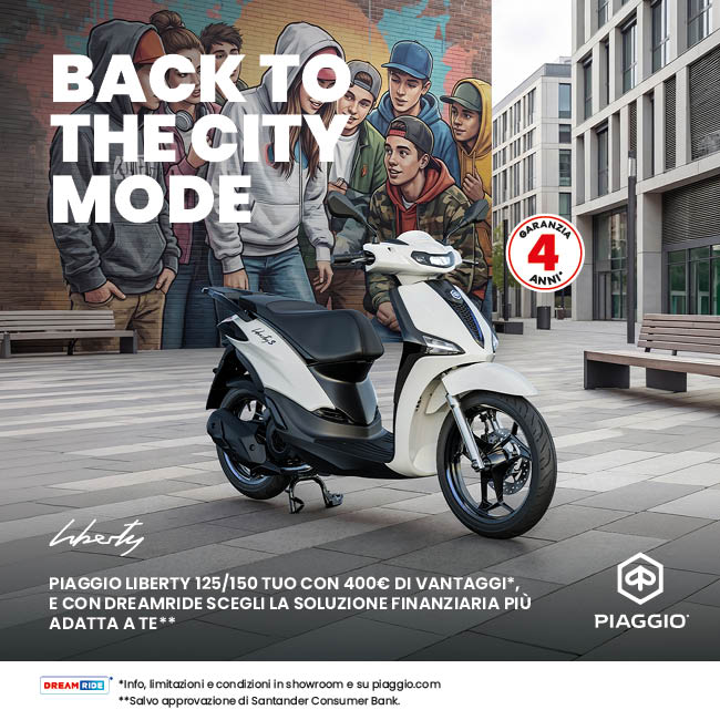 Promo Ottobre Liberty 125-150